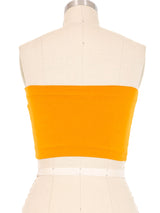 Romeo Gigli Pumpkin Jersey Tube Top Top arcadeshops.com