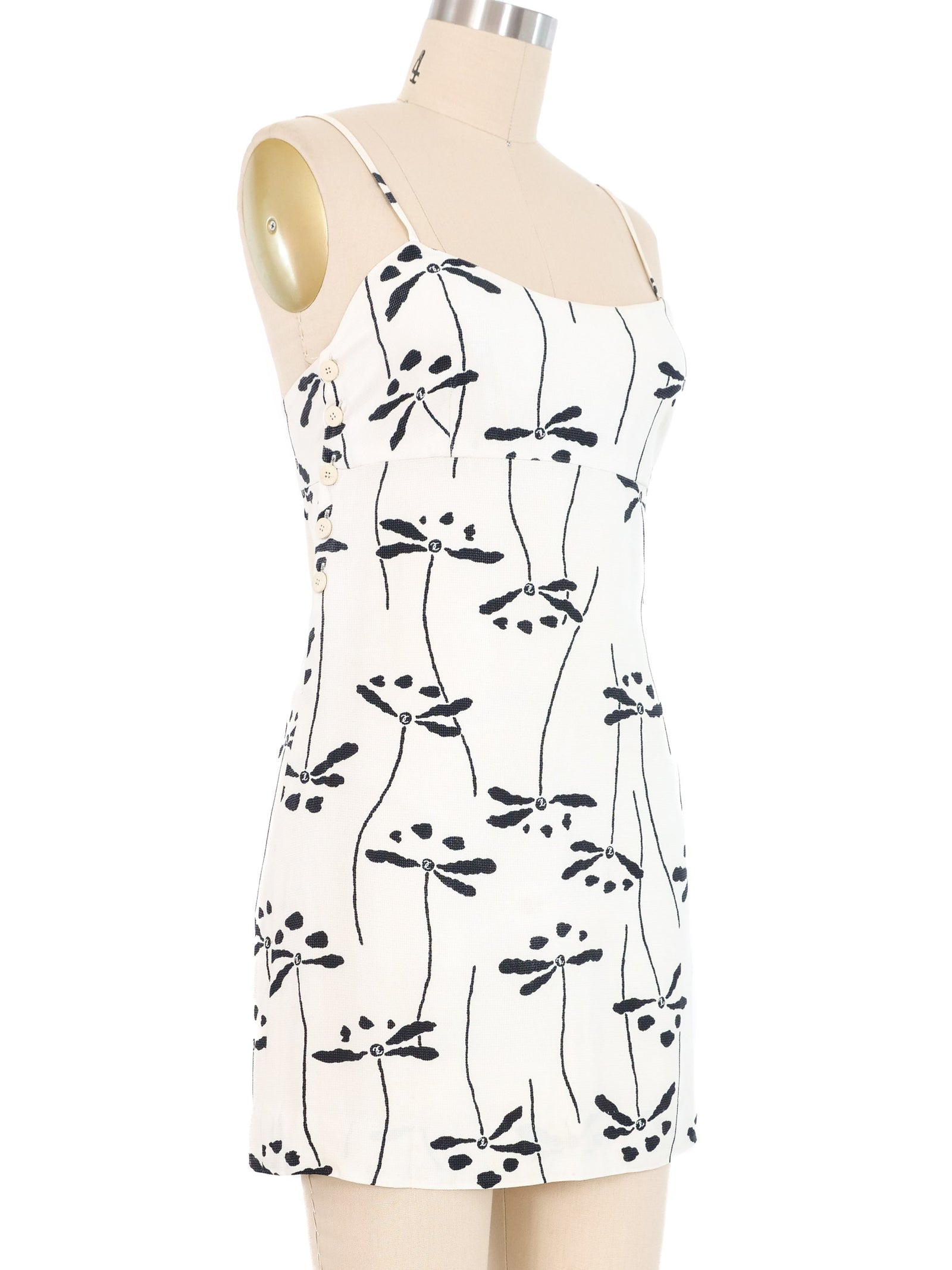 knee length dresses for ladies Chanel Silk Sleeveless All-over Pattern Camellia Print Mini Dress One- –  NUIR VINTAGE main image 1