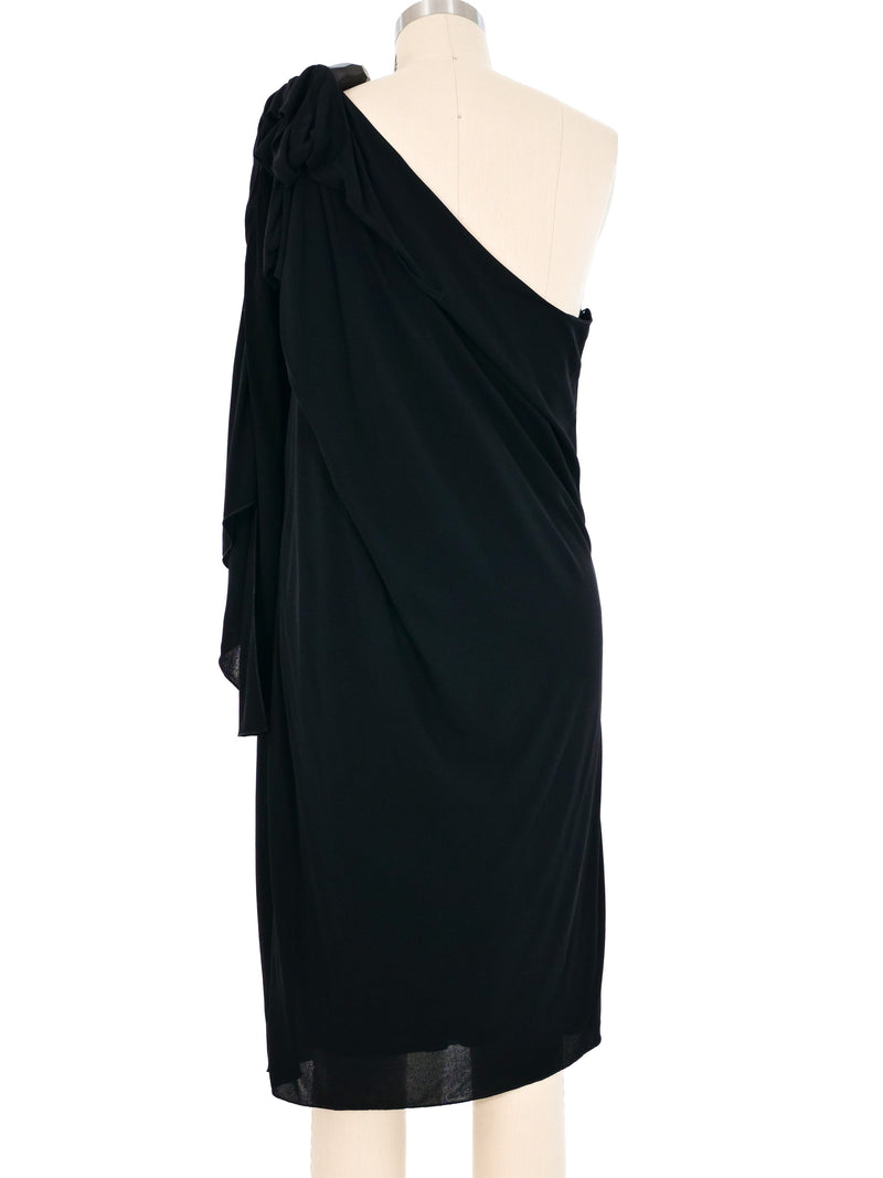 Jean Paul Gaultier Draped Jersey One Shoulder Dress Dress arcadeshops.com