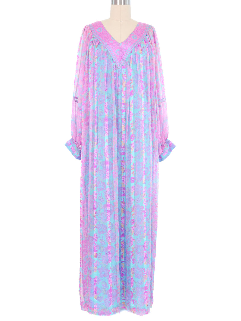 Raksha Pastel Silk Chiffon Dress Dress arcadeshops.com