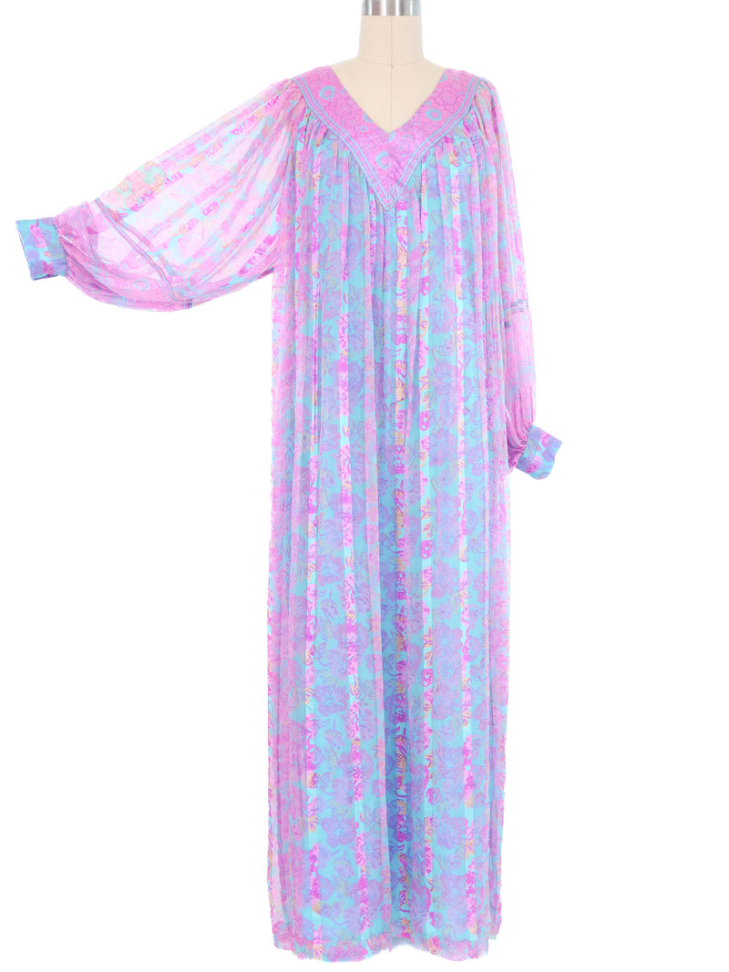 Raksha Pastel Silk Chiffon Dress Dress arcadeshops.com