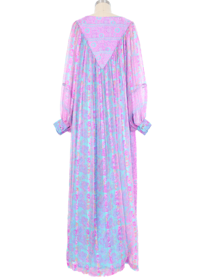 Raksha Pastel Silk Chiffon Dress Dress arcadeshops.com