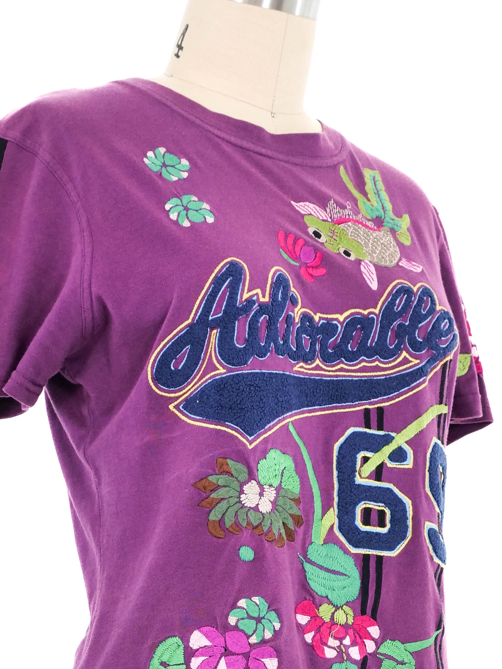 2003 Christian Dior Adiorable 69 Embroidered Tee