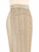 Missoni Fringed Metallic Mesh Sarong Bottom arcadeshops.com