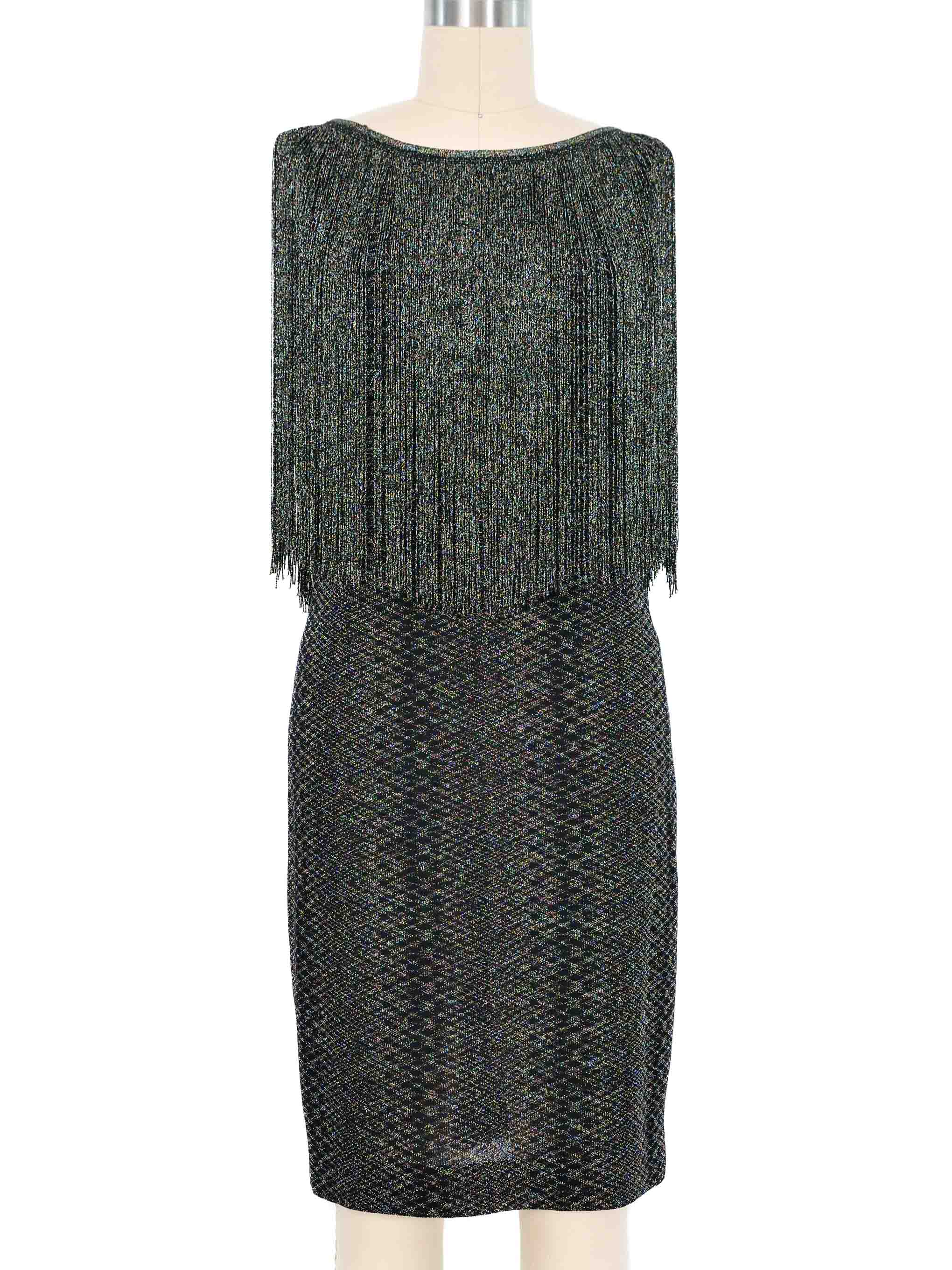 MISSONI★素敵！メタリックニットミディドレス Missoni Zig-zag metallic midi dress Missoni