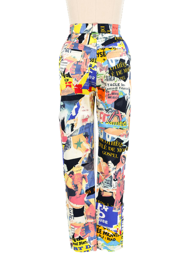 Christian Lacroix Collage Print Pants Bottom arcadeshops.com