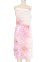 Nina Ricci Floral Silk Dress Dress arcadeshops.com