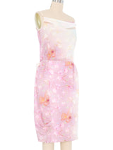 Nina Ricci Floral Silk Dress Dress arcadeshops.com