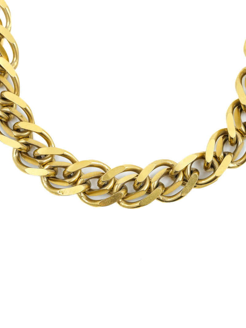 Givenchy Matte Goldtone Chain Necklace Accessory arcadeshops.com