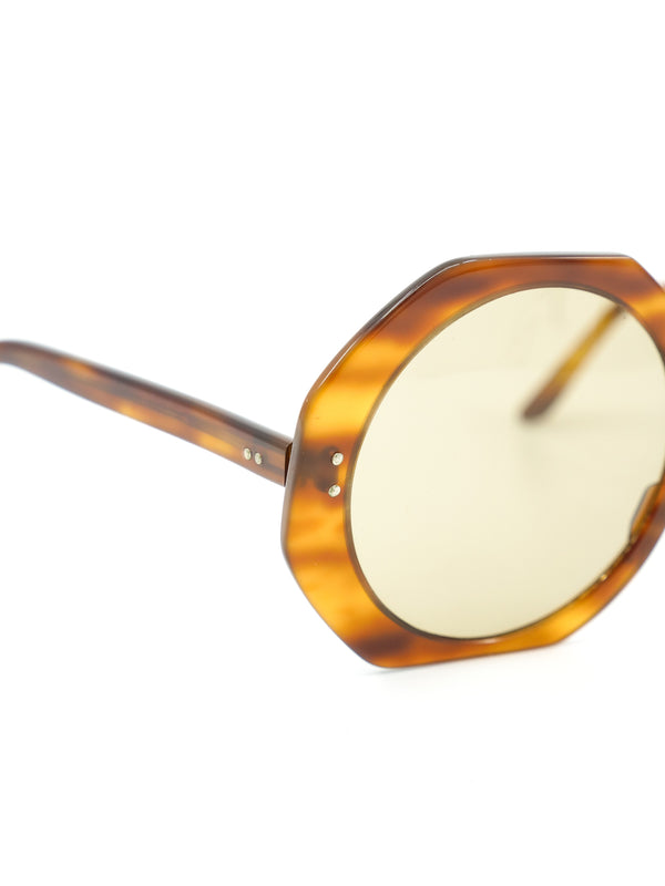 Paulette Guinet Octagon Tortoiseshell Sunglasses Accessory arcadeshops.com