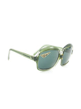 1970s Square Green Sunglasses Accessory arcadeshops.com