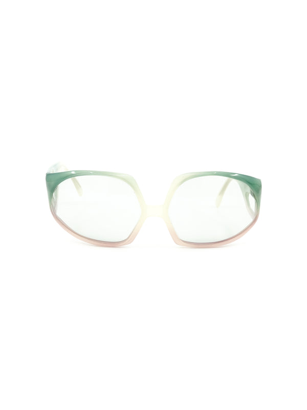 Ombre Cutout Wrap Sunglasses Accessory arcadeshops.com