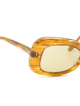 Pierre Cardin Brown Woodgrain Butterfly Sunglasses Accessory arcadeshops.com