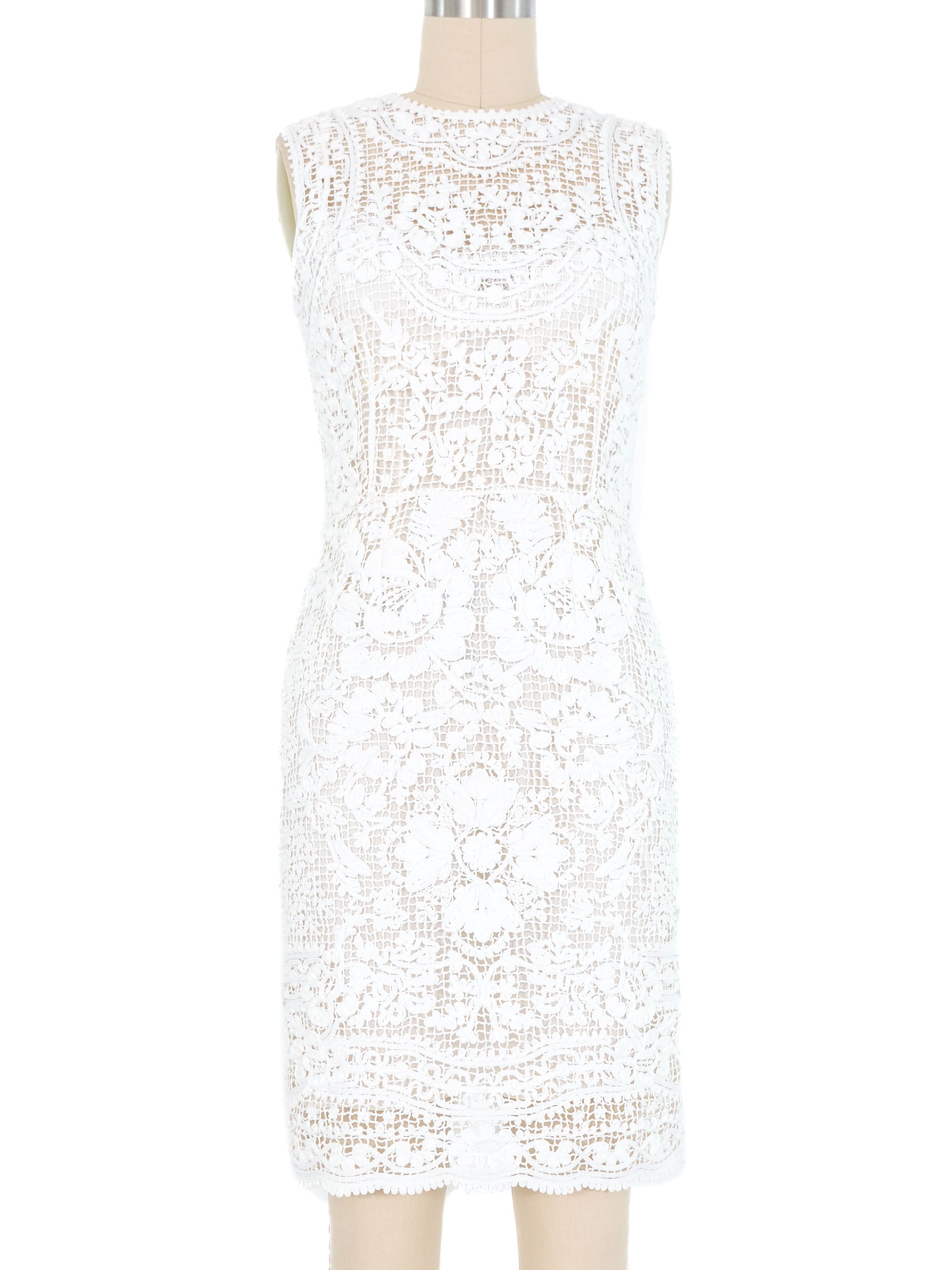 Dolce gabbana crochet dress hotsell