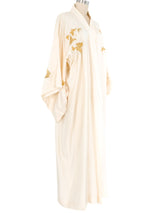 Gold Butterfly Embroidered Silk Kimono Jacket arcadeshops.com