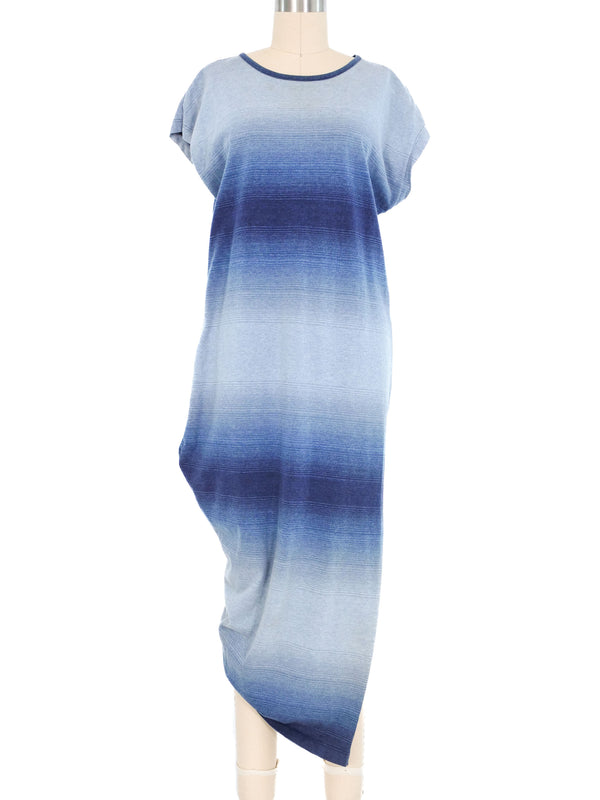 1980s Issey Miyake Ombre Jersey Dress Dress arcadeshops.com