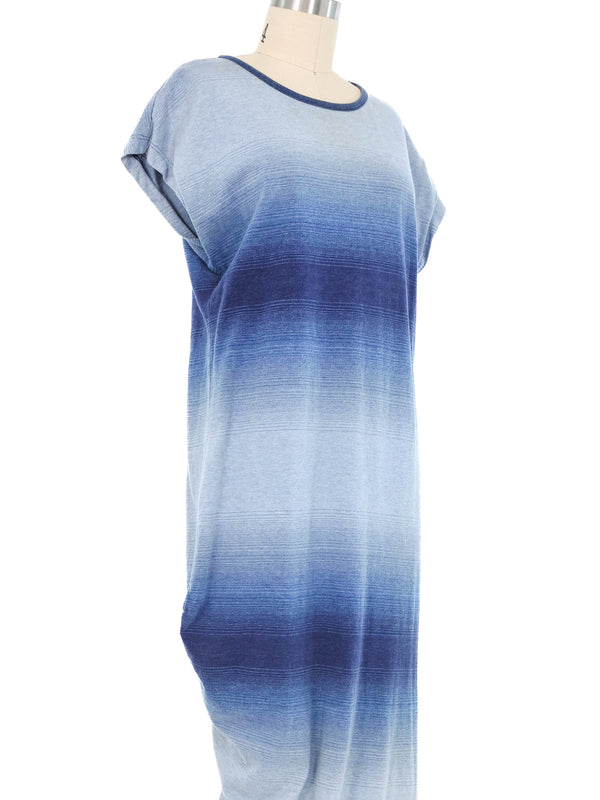 1980s Issey Miyake Ombre Jersey Dress Dress arcadeshops.com