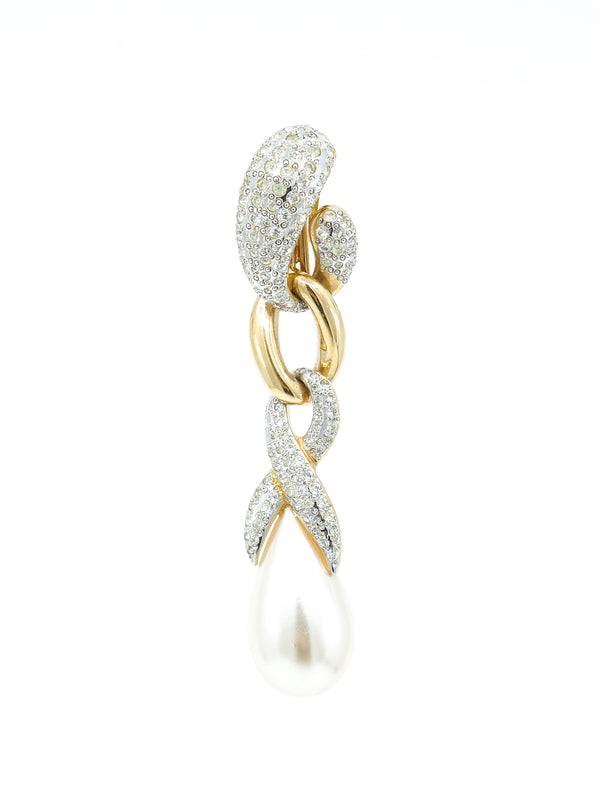 Valentino Pearl Drop Earrings Accessory arcadeshops.com