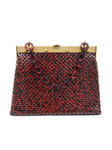 Whiting And Davis Tortoiseshell Metal Mesh Handbag & Wallet Accessory arcadeshops.com