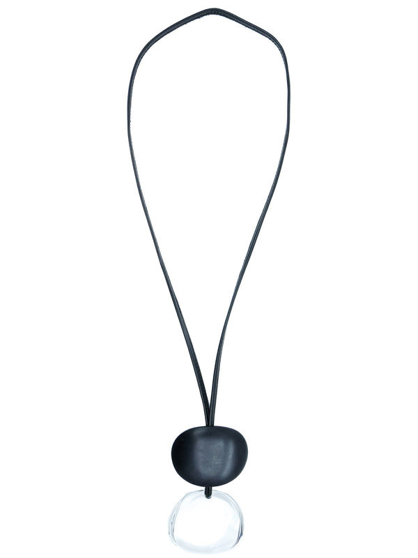 Monies Acrylic Pendant Necklace Accessory arcadeshops.com