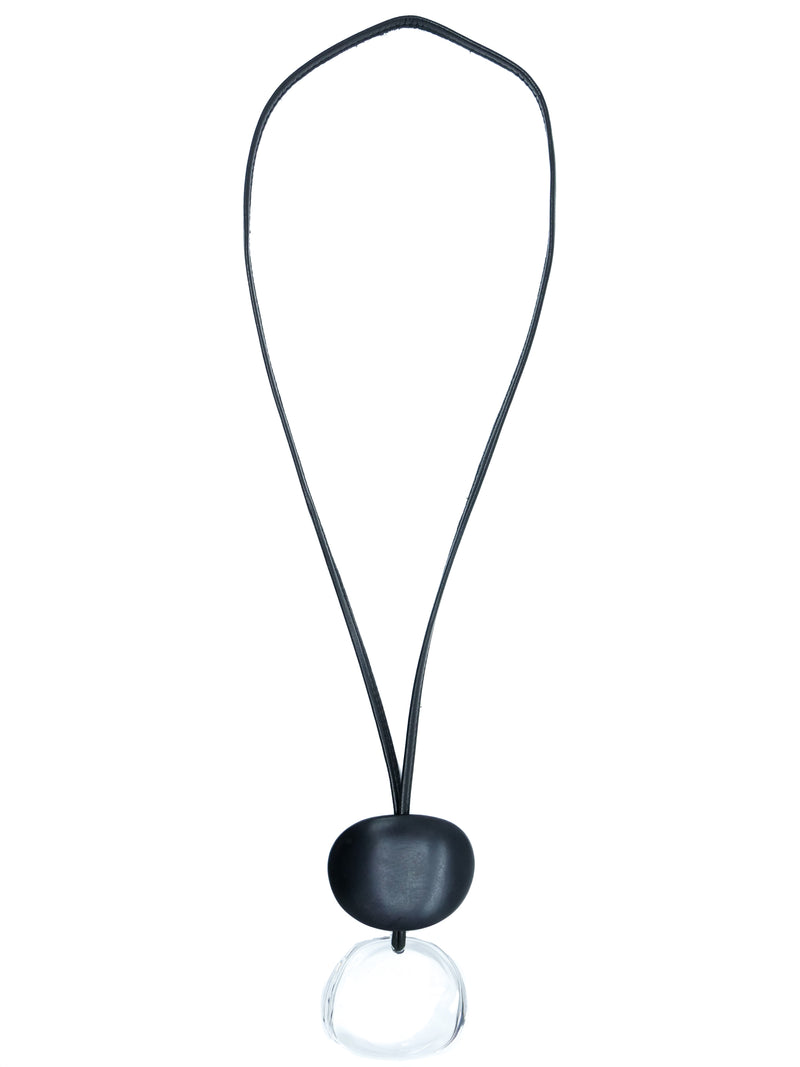 Monies Acrylic Pendant Necklace Accessory arcadeshops.com