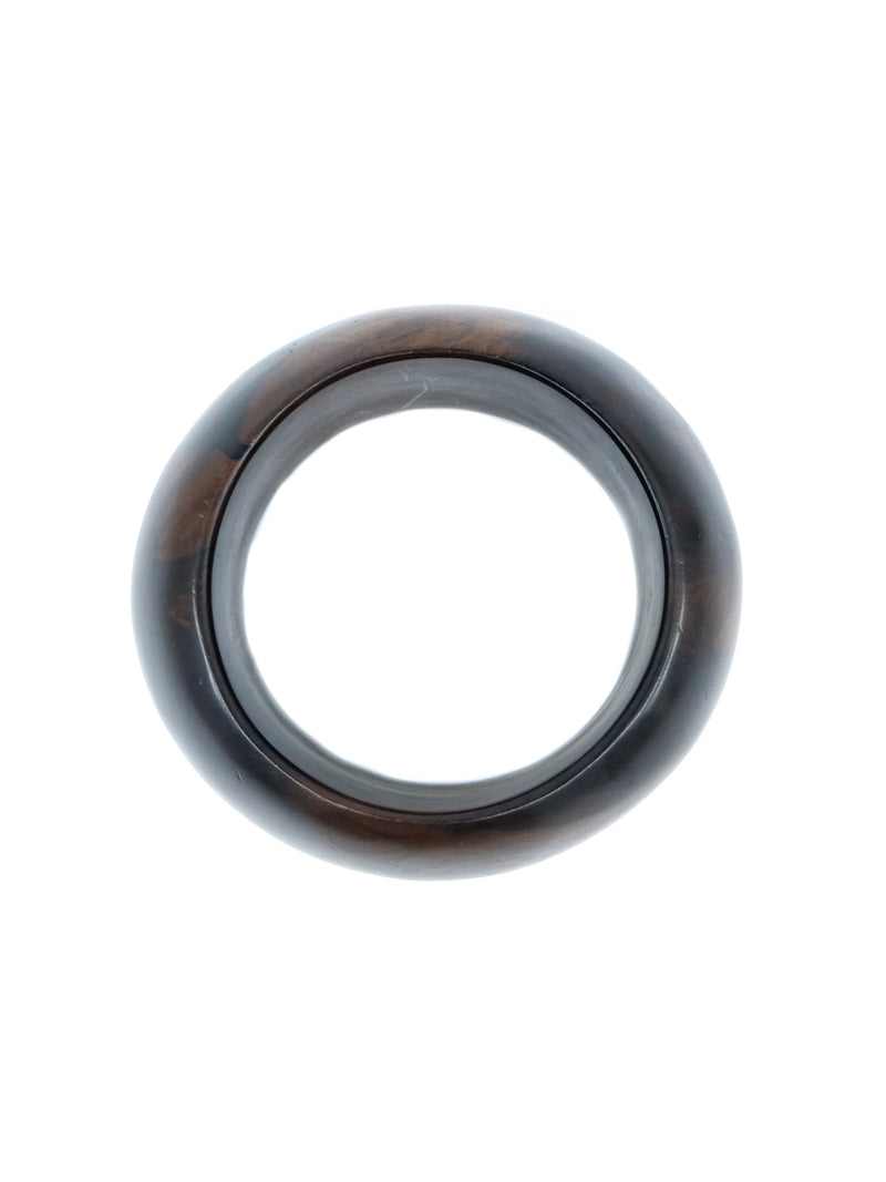 Dark Wooden Bangle Accessory arcadeshops.com