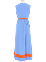 Bob Cunningham Cornflower Applique Maxi Dress Dress arcadeshops.com