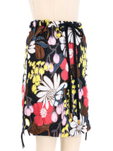 Marni Quilted Floral Mini Skirt Bottom arcadeshops.com