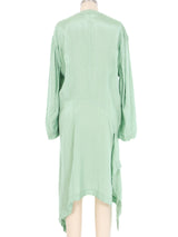 Comme des Garcons Mint Button Up Shirt Dress Dress arcadeshops.com