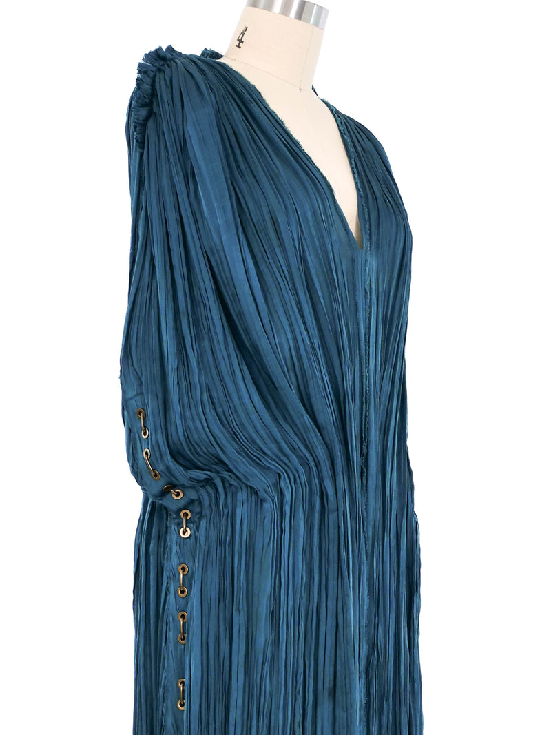 2005 Lanvin Pleated Silk Dress Dress arcadeshops.com