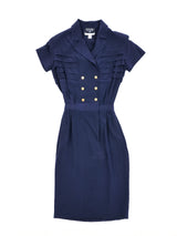 Chanel Pleated Silk Shirt Dress Dress arcadeshops.com