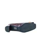 Prada Burgundy Kiltie Block Heel Loafers, 36 Accessory arcadeshops.com