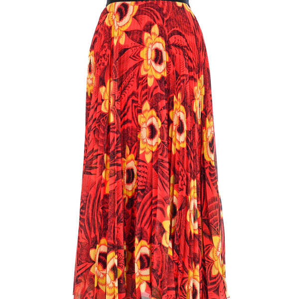 ☆国内発送関税無し☆ Dries Van Noten Pleated Midi Skirt DRIES VAN NOTEN Embellished pleated taffeta midi skirt | NET