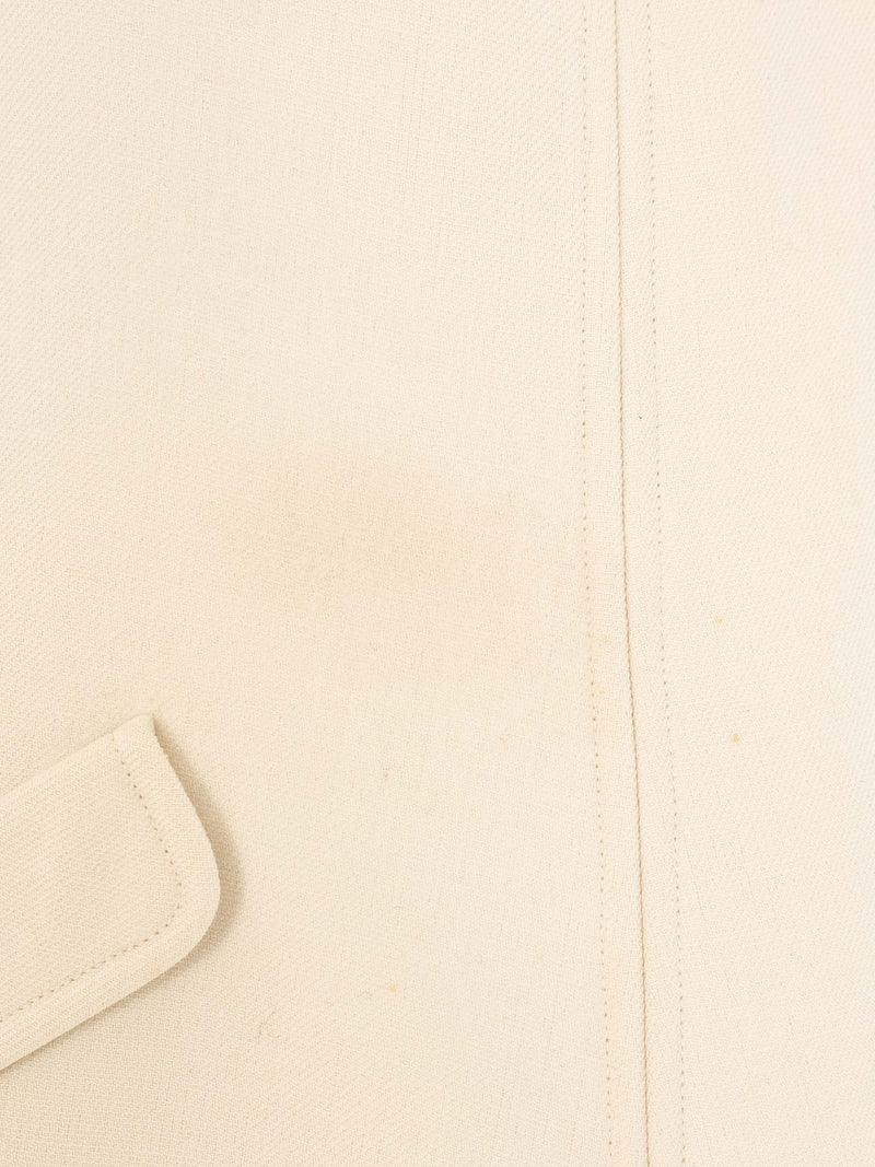 1960s Courreges Ivory Mini Dress Dress arcadeshops.com