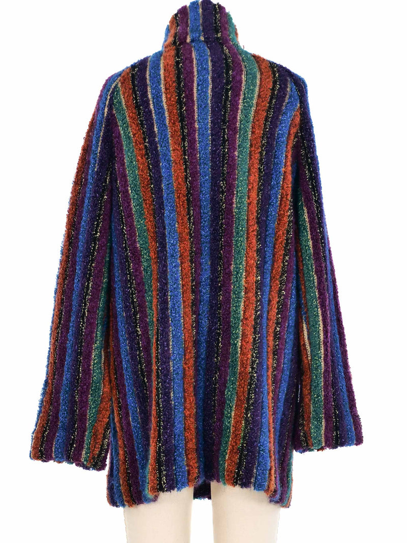 Missoni Textured Striped Button Front Sweater Jacket arcadeshops.com