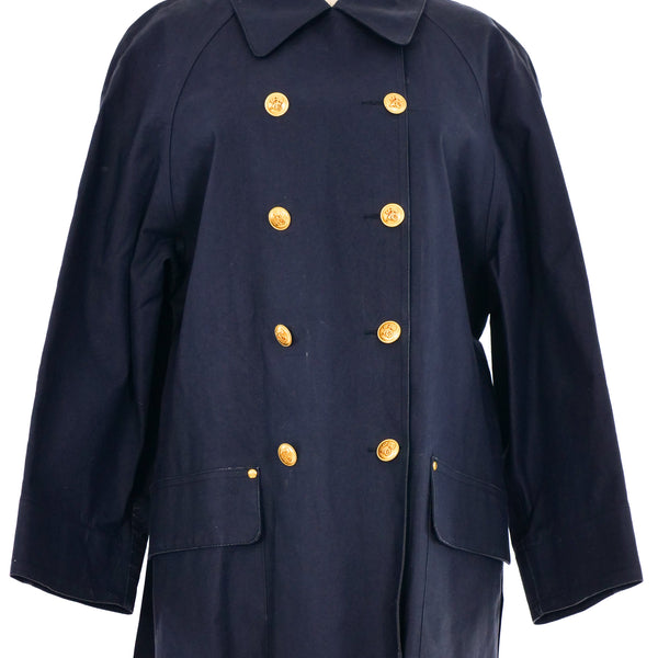 美品　 Traveler waxy taffeta navy XL Alex Evenings Plus Size V-Neck Bow-Trim Taffeta Blouse - Macy's
