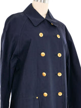 Hermes Navy Waxed Cotton Jacket Jacket arcadeshops.com