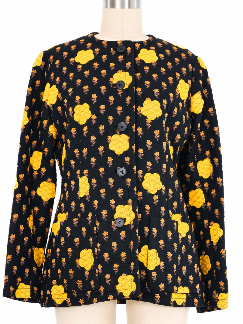 Givenchy Quilted Flower Jacket Jacket arcadeshops.com