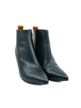 Paco Rabanne Leather Wedge Boots, 37 Accessory arcadeshops.com