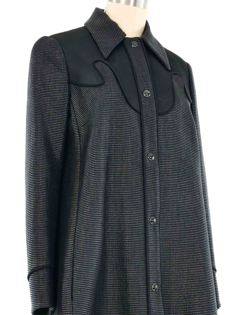 M Missoni Metallic Western Coat Dress Dress arcadeshops.com