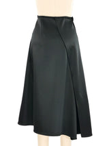 Celine Neoprene Wrap Skirt Bottom arcadeshops.com