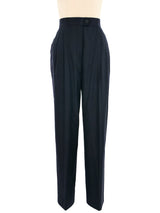 Escada Black High Waisted Trousers Bottom arcadeshops.com