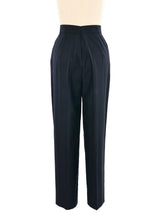 Escada Black High Waisted Trousers Bottom arcadeshops.com