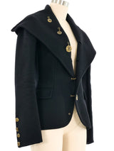 Jean Paul Gaultier Tailored Wool Sailor Coat Outerwear arcadeshops.com