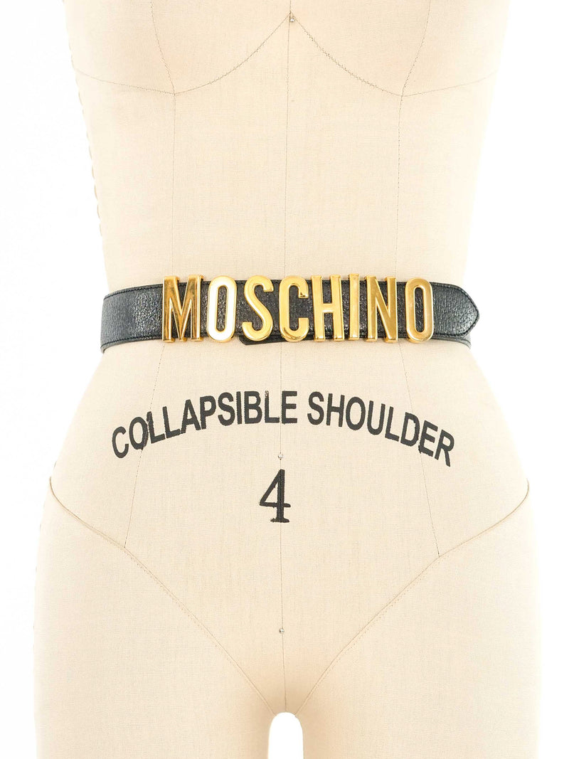 Moschino Logo Belt Accessory arcadeshops.com