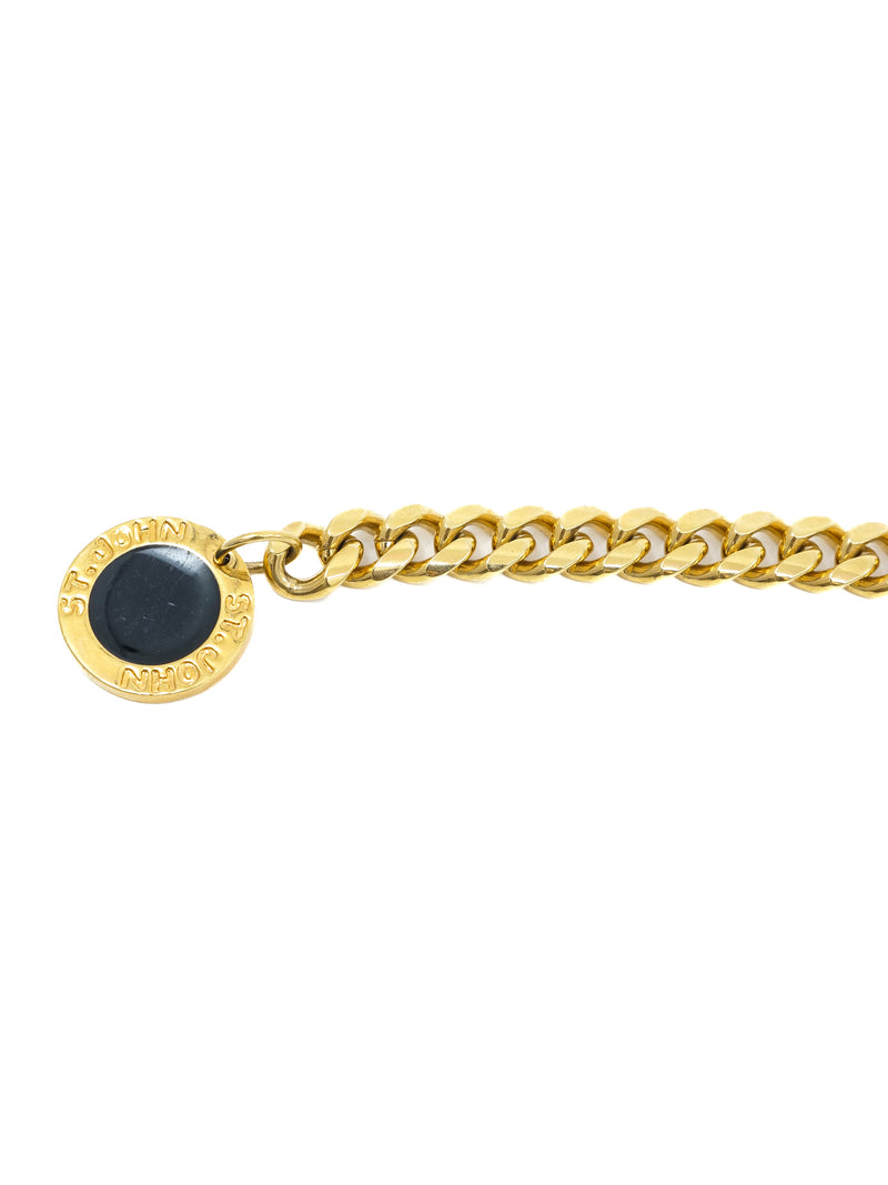 St. John Curb Chain Logo Belt Accessory arcadeshops.com