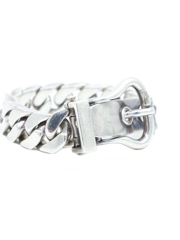 Hermes Ceinture Sterling Silver Bracelet Accessory arcadeshops.com