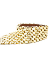 Krizia Goldtone Chainmail Belt Accessory arcadeshops.com