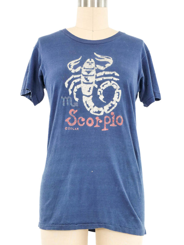 Scorpio Glitter Tee T-Shirt arcadeshops.com