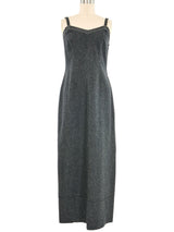 Philosophy di Alberta Ferretti Graphite Wool Tank Dress Dress arcadeshops.com